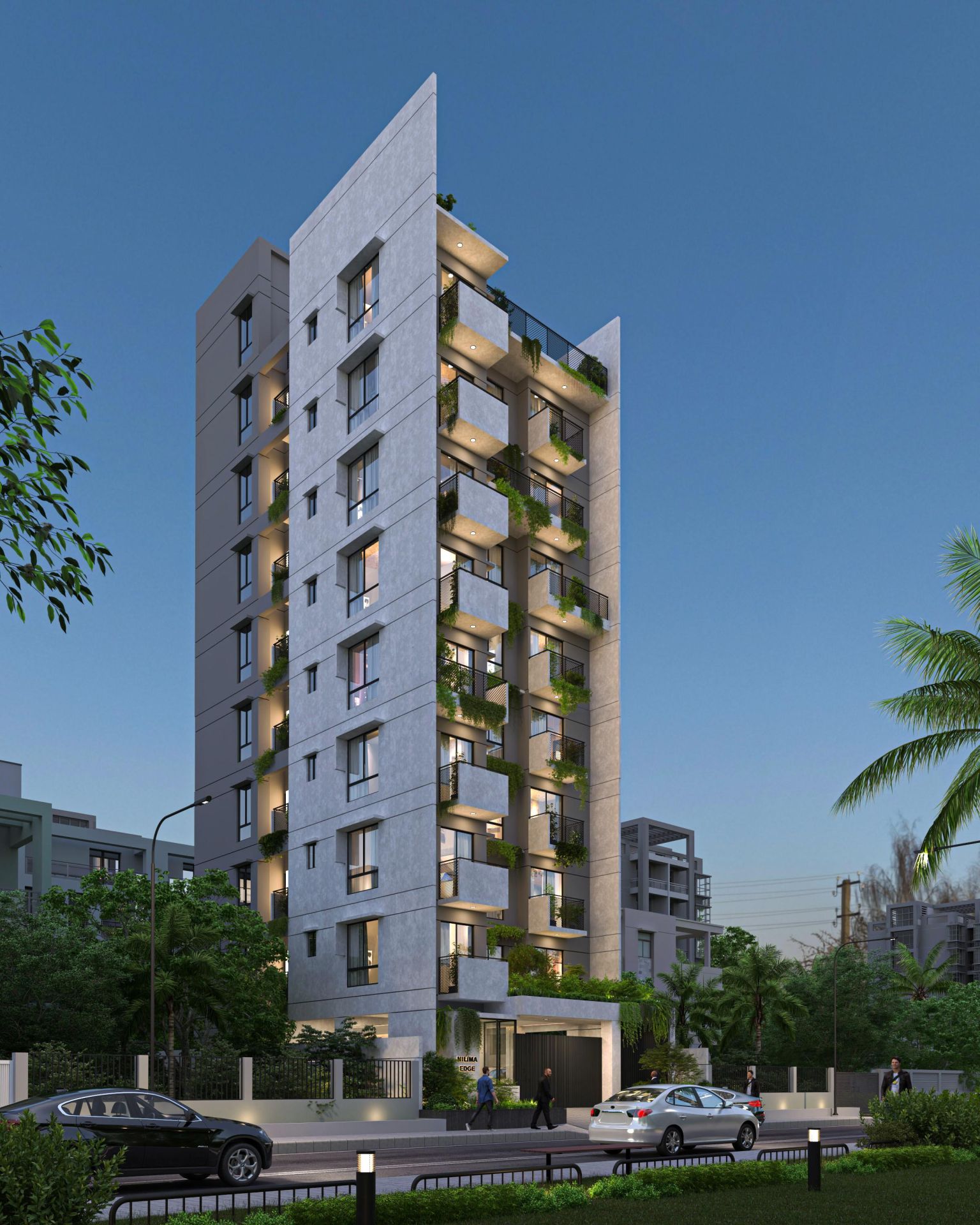 Nilima Edge, Bashundhora M Block, Dhaka — view 2 of 7